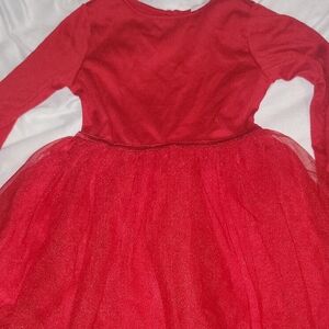 Red Kids Tulle Dress.  H&M